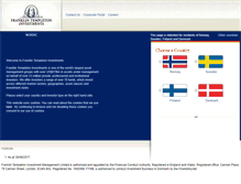 Tablet Screenshot of franklintempletonnordic.com